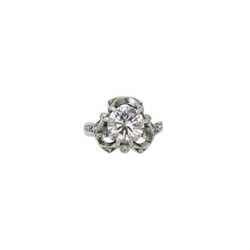 "Эдем" кольцо в серебряном покрытии из коллекции "Леди" от Jenavi