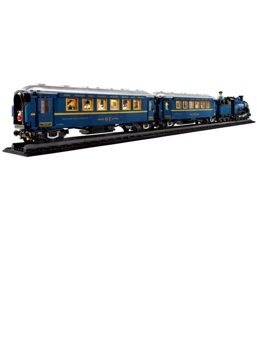 Конструктор Поезд Восточный экспресс 2540 деталей