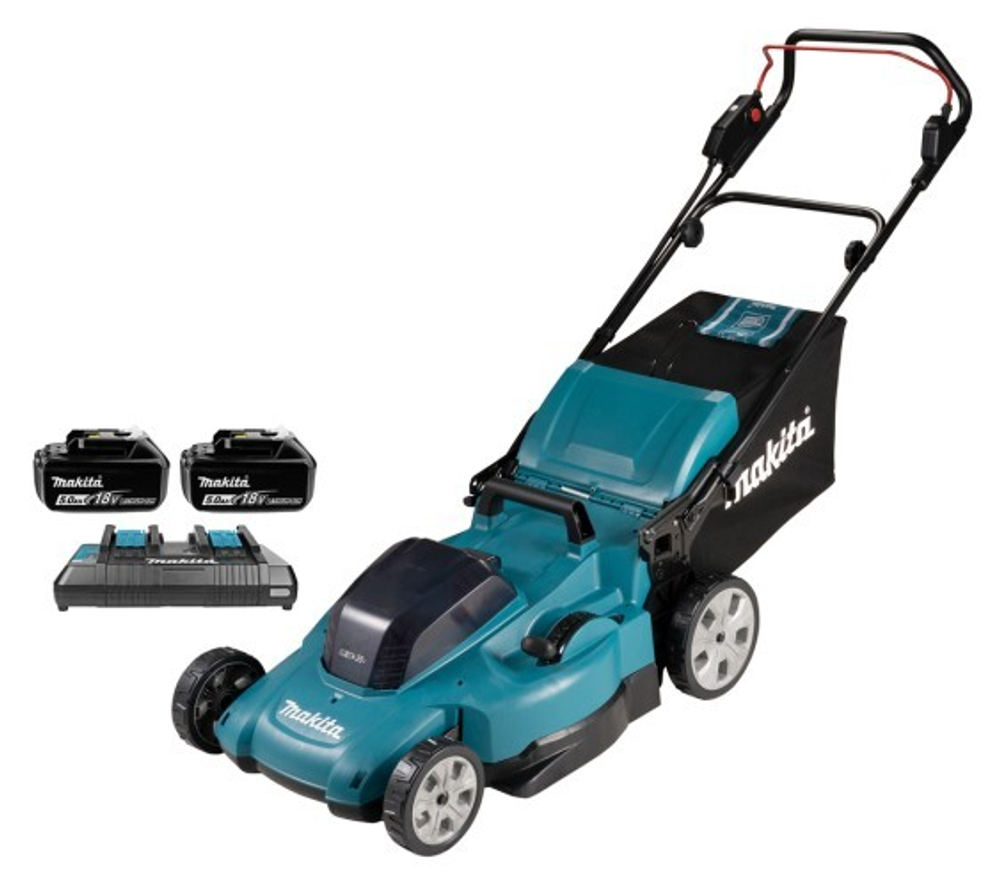 Газонокосилка аккумуляторная MAKITA DLM538CT2