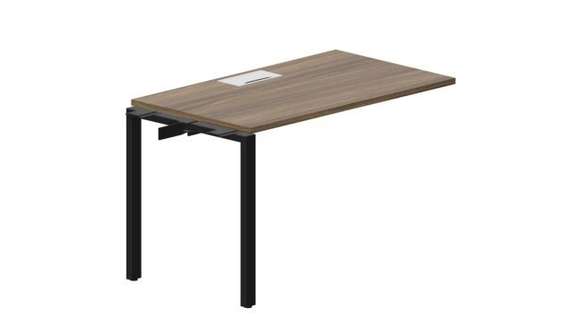 стол Strike 1180х680х750мм (металлический аутлет) - приставной элемент