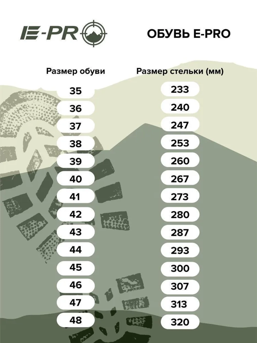 Ботинки треккинговые E-pro Черный