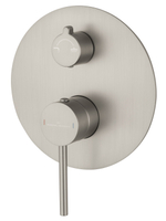 Душевая система встраиваемая WONZON & WOGHAND STICK, Брашированный никель (WW-88939017-BN)