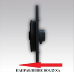 Осевой вентилятор низкого давления Air SC YWF4D 600 B (380V) (Черный)