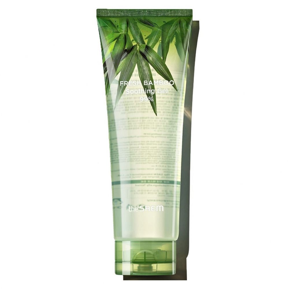 The Saem Fresh Bamboo Soothing Gel 99% универсальный увлажняющий гель на основе бамбука