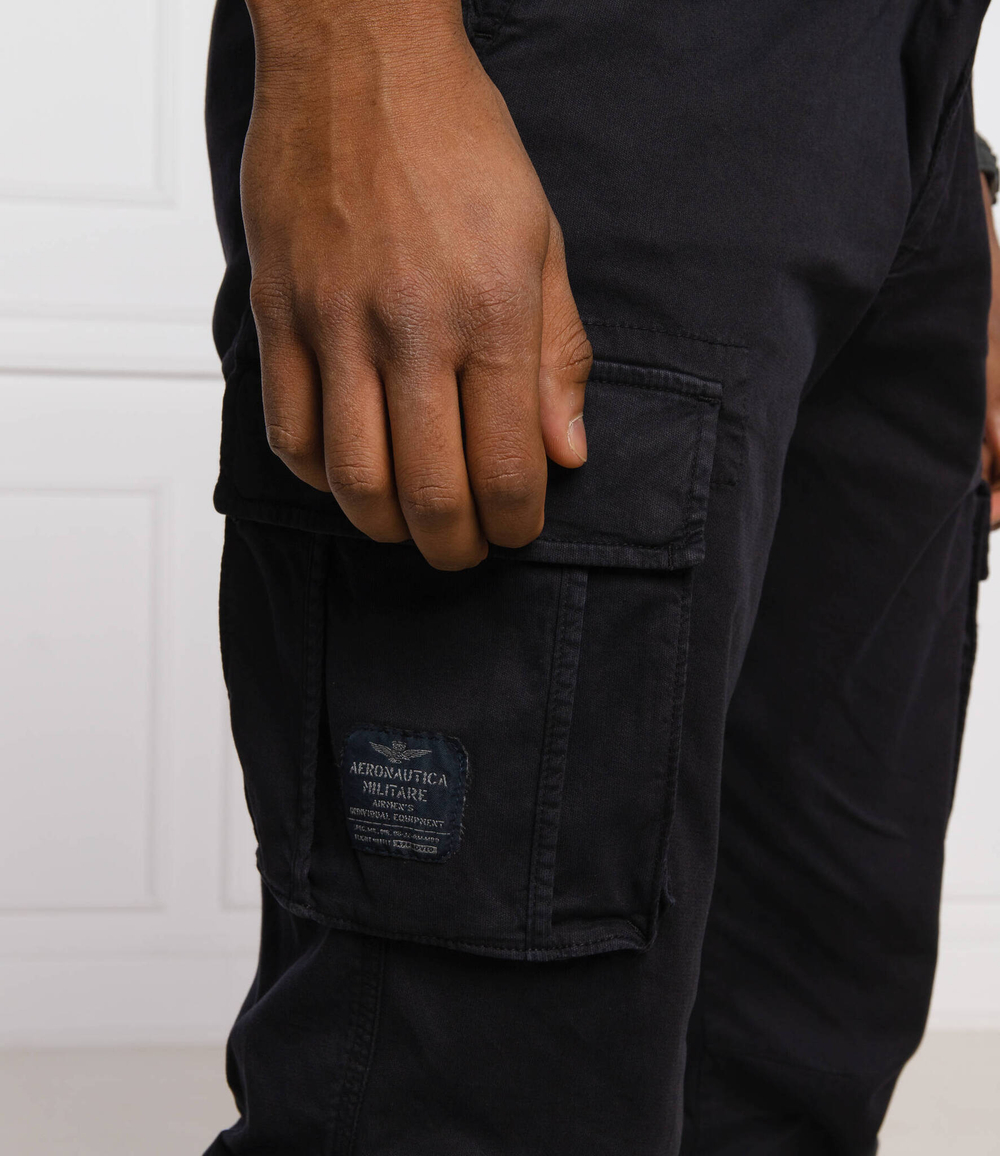 Брюки карго Aeronautica Militare - темно-синий(PA1329CT2443)