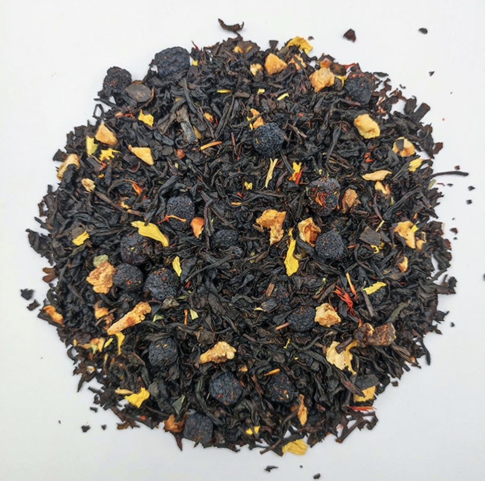 Чай черный Айва Черника 100г