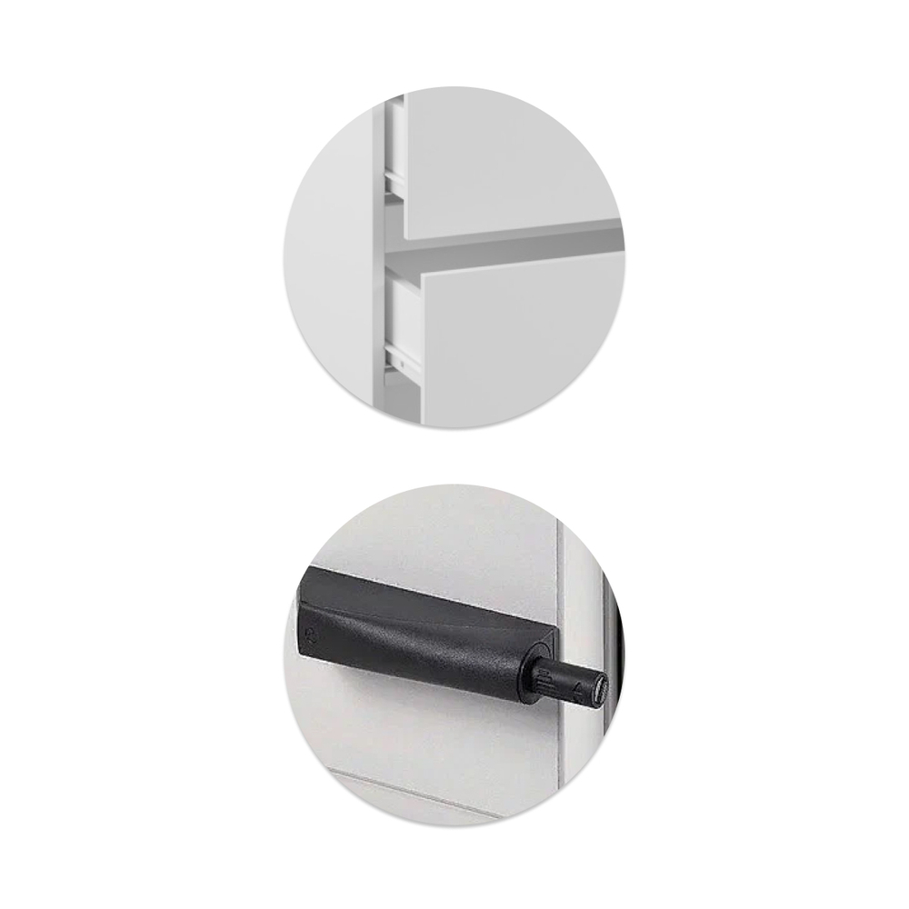 Шкаф Woodville Мадера белый