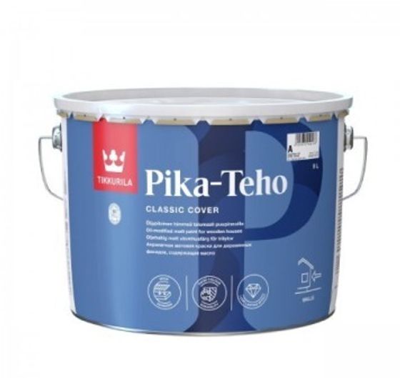 Краска для деревянных фасадов База С 9л Pica-Teho Tikkurila Пика-Техо Тиккурила