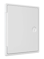 Люк ревизионный ЛТП накладной ручка-задвижка 200х250 пластик EVECS