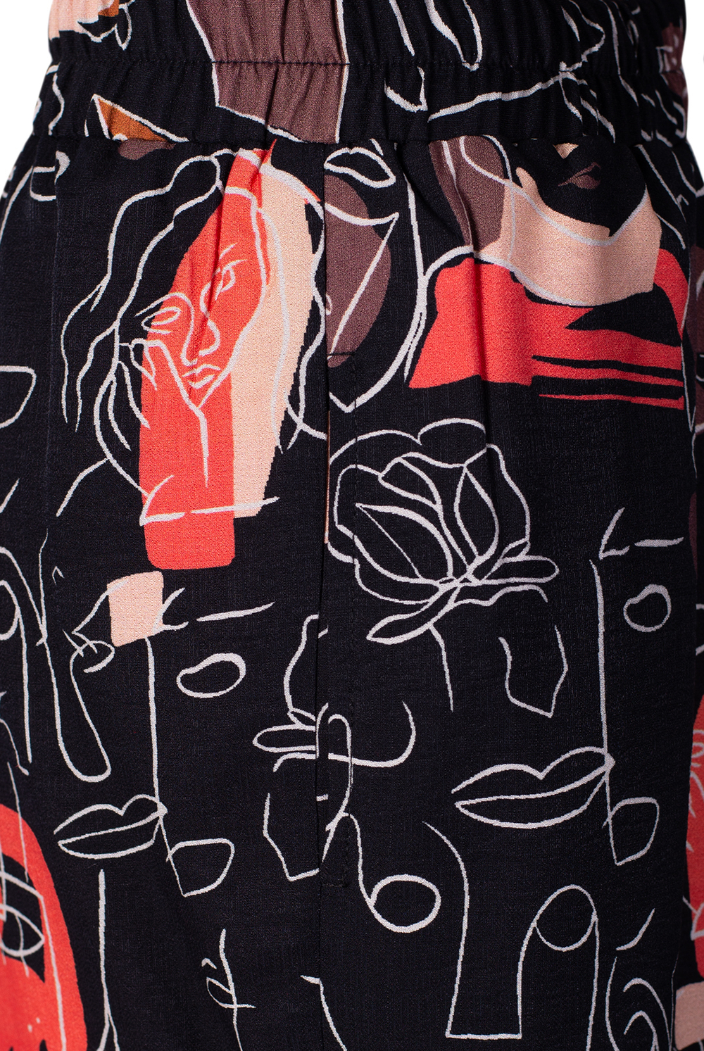 Брюки женские 4323ВП, Абстракция #469Абс024323ВП