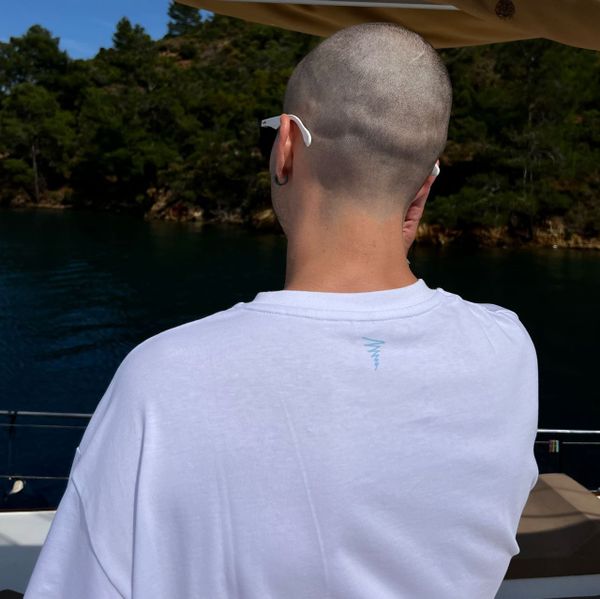 Футболка #4 Оверсайз Белая - фото 6