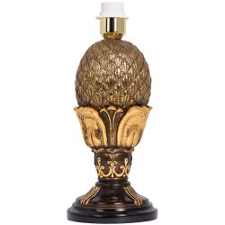 Настольная лампа Источник Энергии Бронза с абажуром №38 Антиквайт