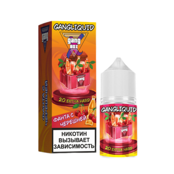 Жидкость Gang XBOX 2% Extra Hard 30ml - Фанта с Черешней