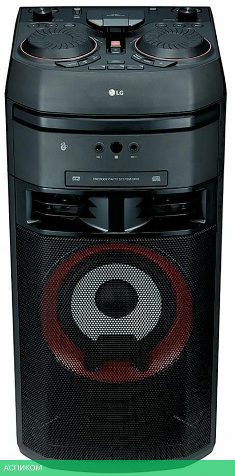 Музыкальный центр LG X-Boom черный (OK65)