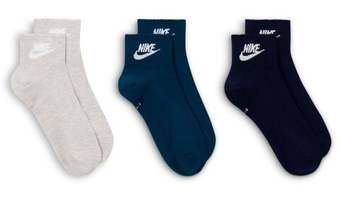 Теннисные носки Nike Everyday Essential Ankle 3P - multicolor