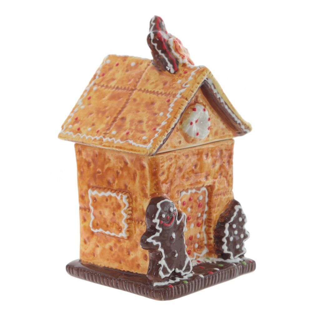 GAEM Конфетница "Пряничный домик", 700 мл, L13,5 W12 H21,5 см