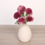 Искусственные цветы «Волшебство лета» 32см Одуванчики 5 цветков лиловые