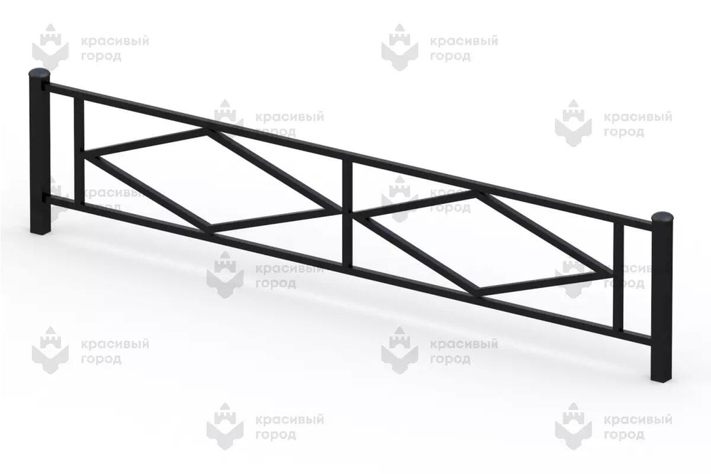 Ограждение металлическое