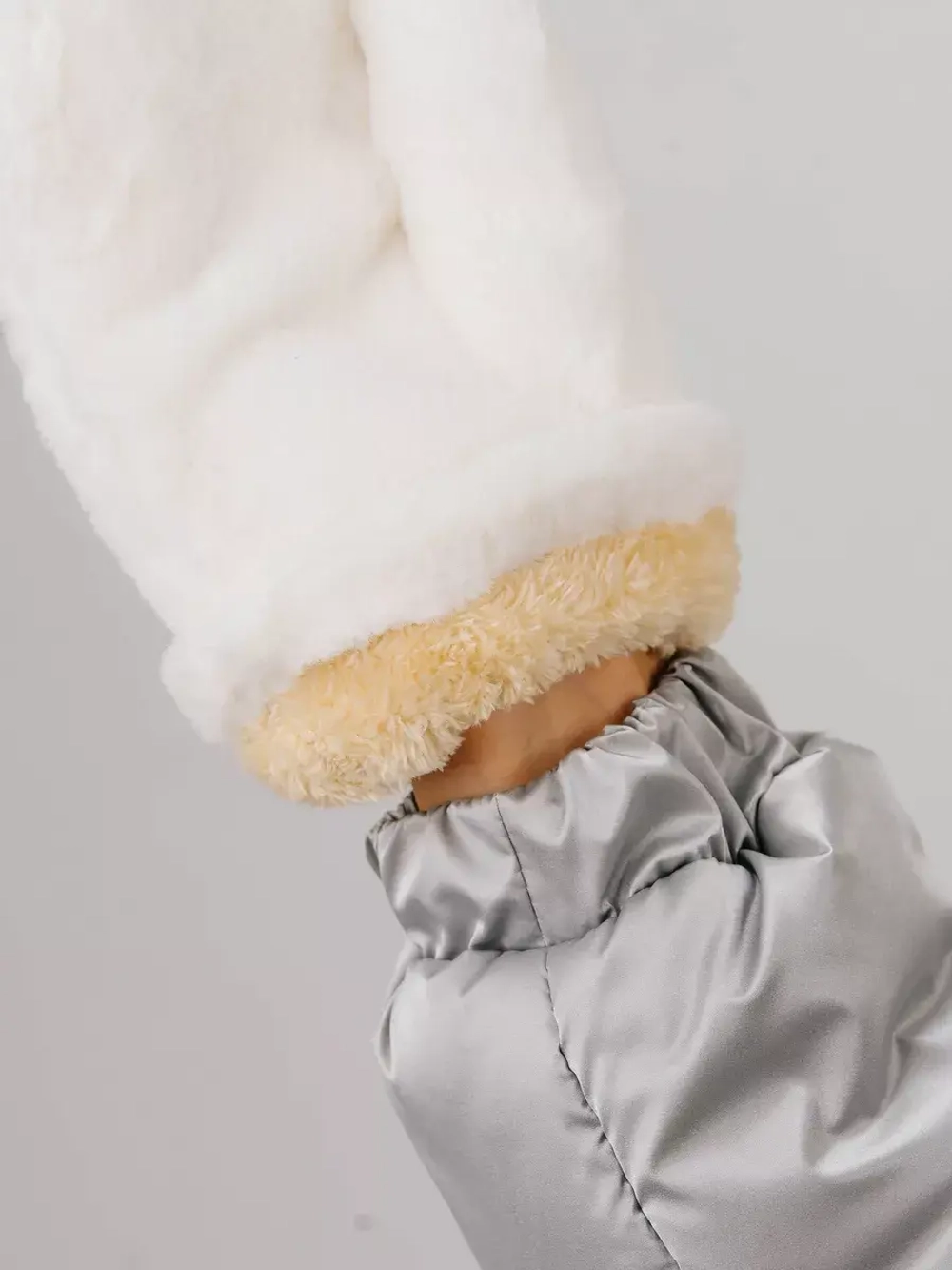 Варежки зимние меховые