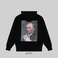  Толстовка мужская Ripndip Van Nermal Hoodie артикул:RNDSMU2108 - купить в магазине Дайс