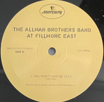 The Allman Brothers Band At Fillmore East 2LP (Европа 2016г.)