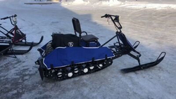 Мотобуксировщик БУРЛАК-М Опти-R 15 л.с.