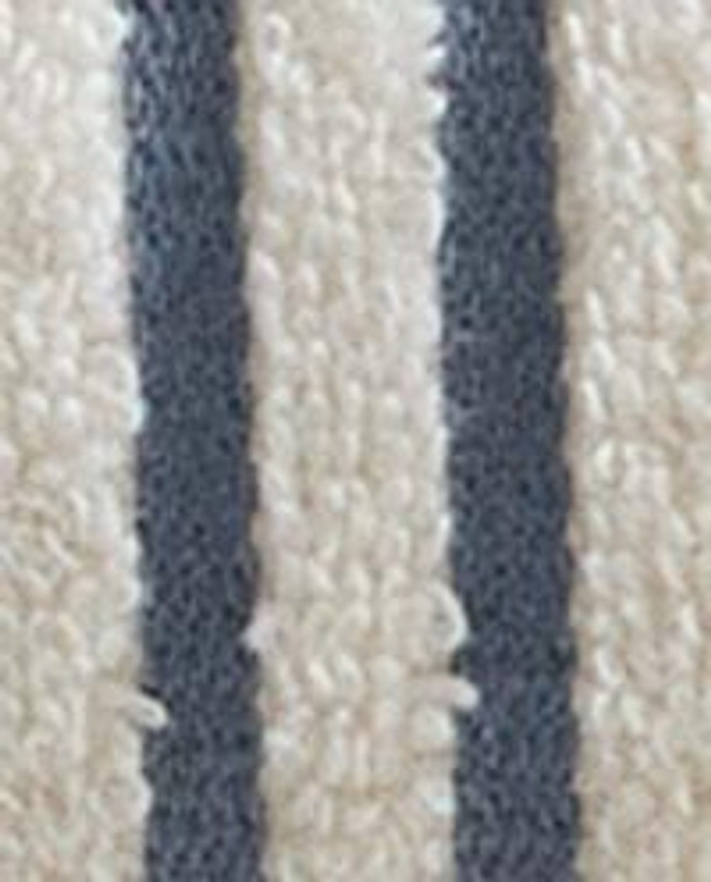 Zara Home Полотенце для лица и рук из хлопка, синий, в полоску · 7549/013