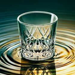 Стакан Олд Фэшн 320 мл "  Flow" d 9,5 см h9,1 см Ocean [6]