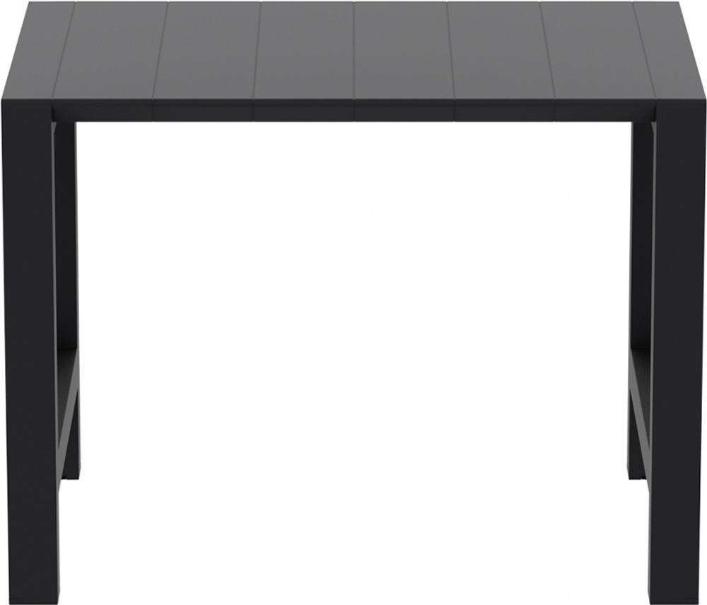 Стол пластиковый барный раздвижной Siesta Contract Vegas Bar, черный