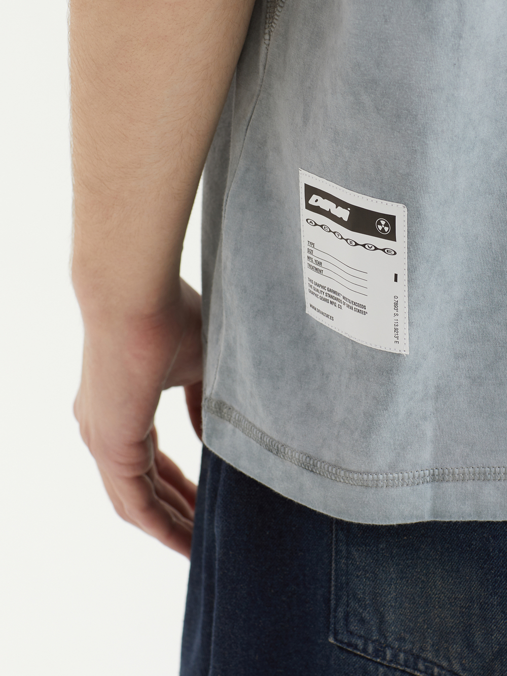 Мужская Футболка Active - Breathr - Grey