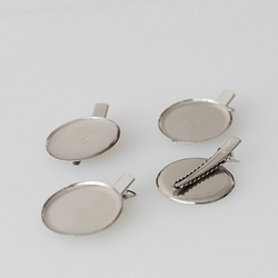 Набор основ для заколки Круг 4 шт