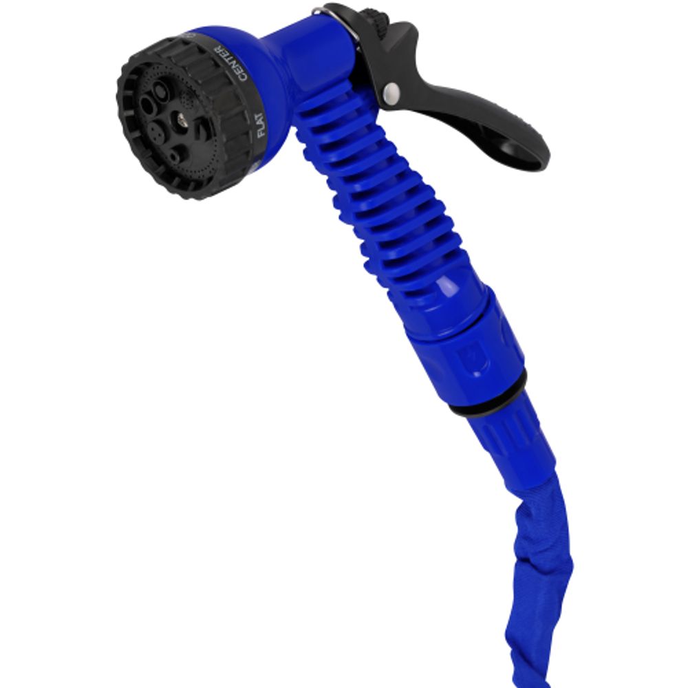 Шланг для полива GREEN APPLE GA-HOS3 растягивающийся с коннекторами и пистолетом в комплекте 50м | 