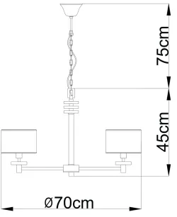 Подвесная люстра Arte Lamp