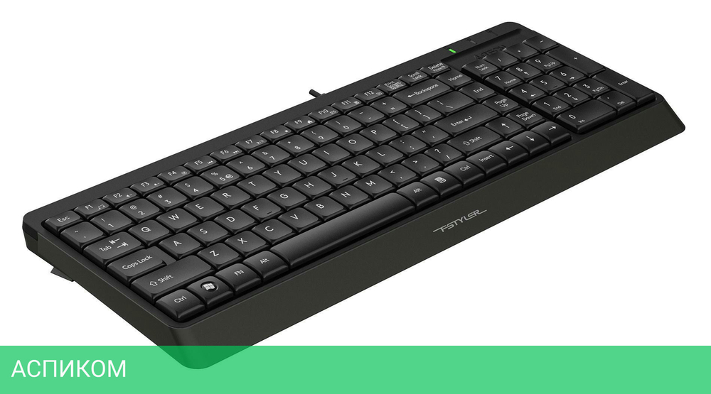 Клавиатура A4Tech Fstyler черный (FK15)