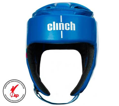 Шлем для единоборств Clinch Helmet Kick синий C142