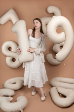 Цифра 2 Slim, Кремовый Латте, Матовый в упаковке 40" Fm