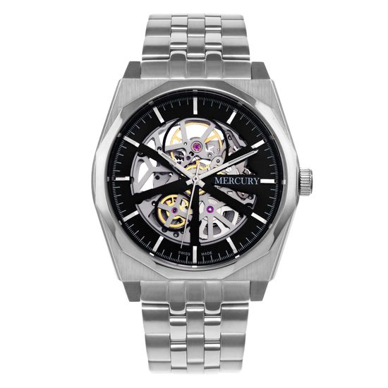 Механические часы Mercury MEA488SK-SS-3