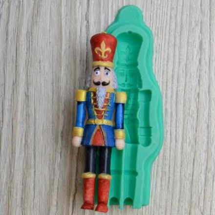 Силиконовый молд Стойкий оловянный солдатик