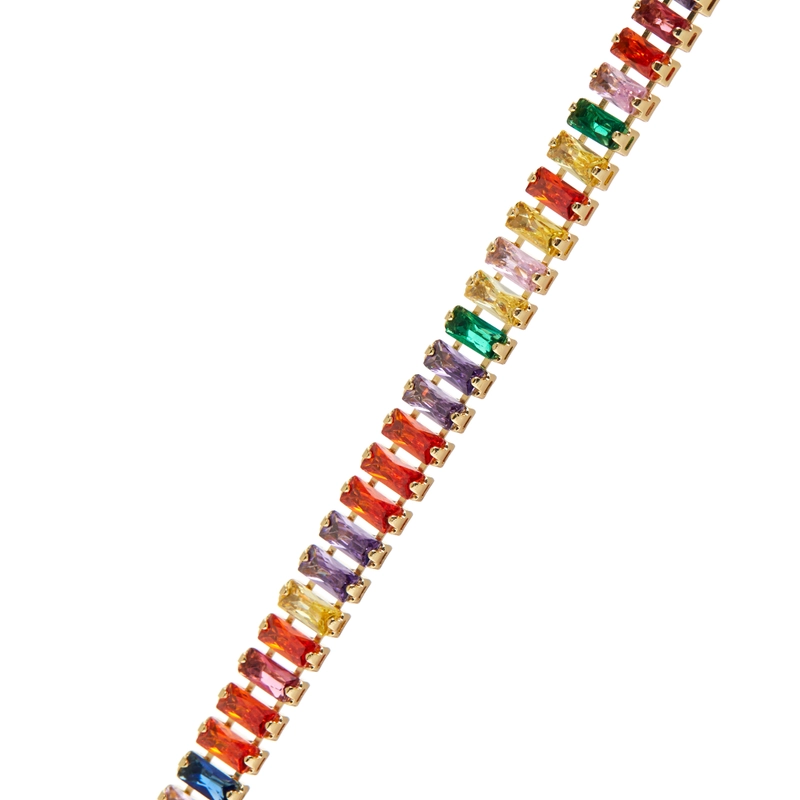 Колье Золотой Багет – Мульти