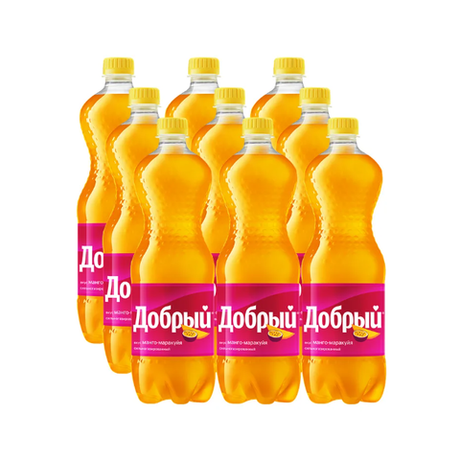 Добрый "Манго маракуя" 1,0 л. ПЭТ. (12 шт. в упаковке)