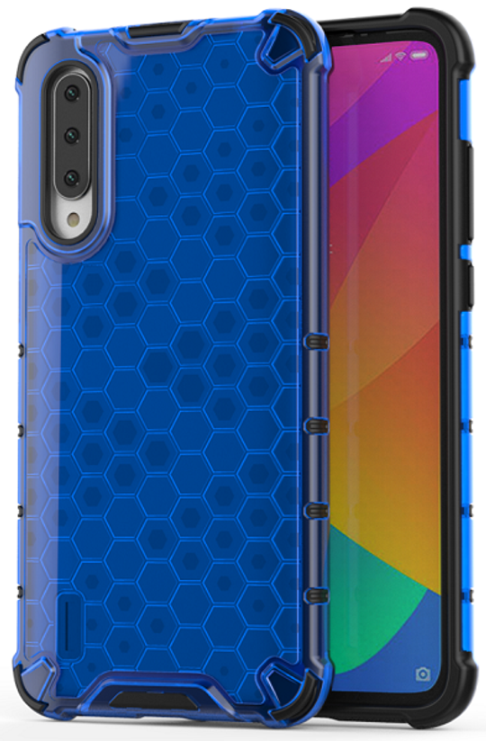 Чехол синего цвета для Xiaomi Mi A3 от Caseport, серия Honey