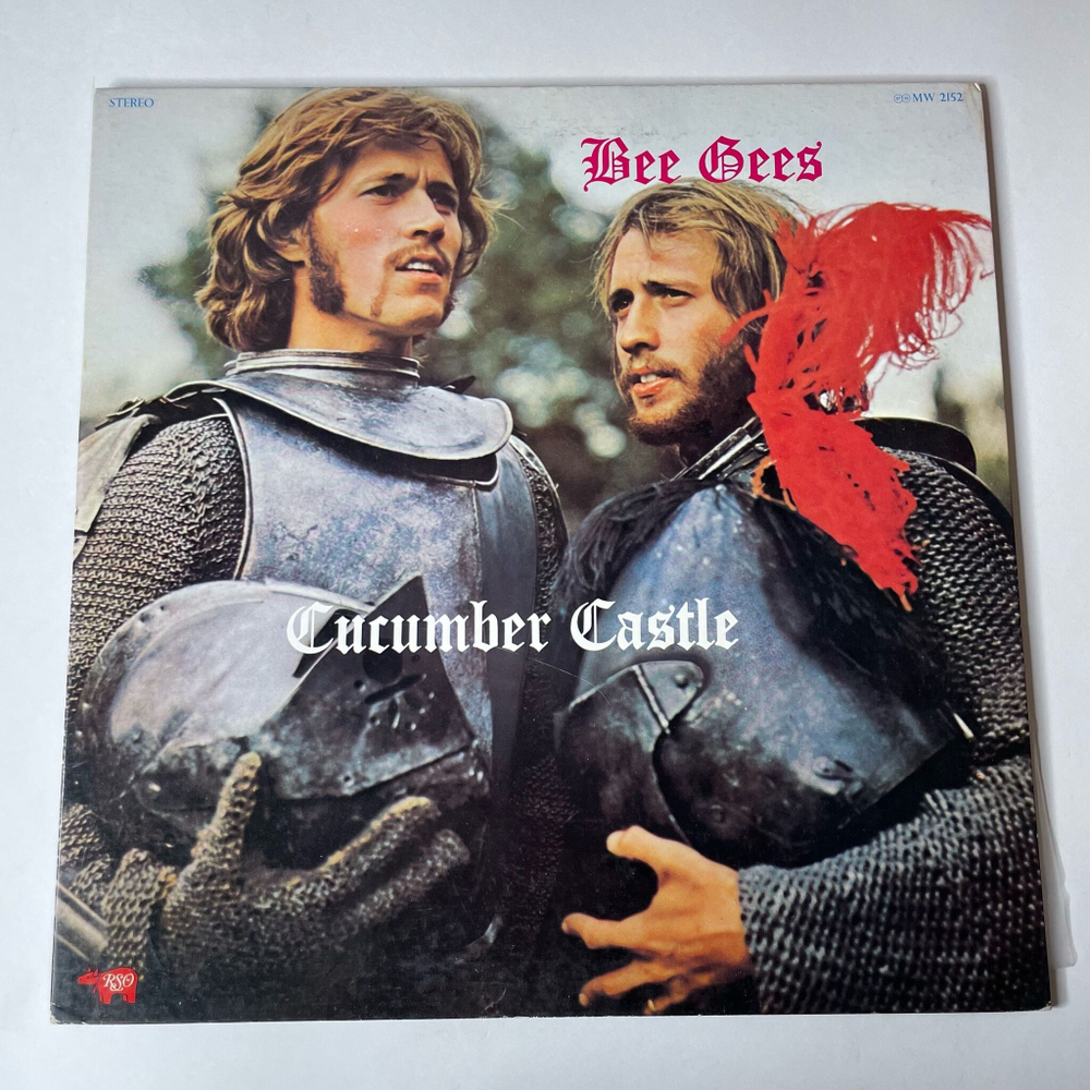 Винтажная виниловая пластинка LP Bee Gees Cucumber Castle (Japan 1976) (No Obi)
