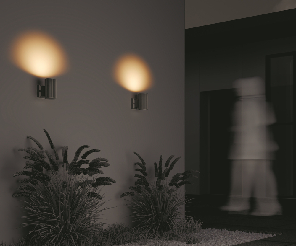 Уличный настенный светильник Outdoor O419WL-01GR