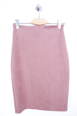 Юбка под замшу для осеннего образа 44 размер