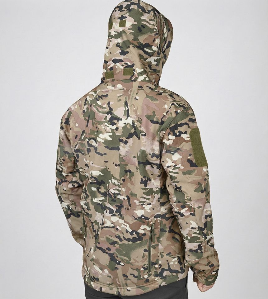 Куртка Shark Skin Soft Shell на флисе (мультикам)