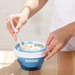 Мороженица ice cream maker синяя