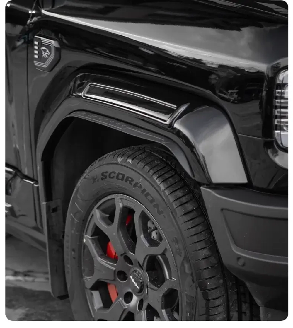 Расширители арок для BYD Leopard 5 2024+Леопард боковых крыльев защита крыльев fenders