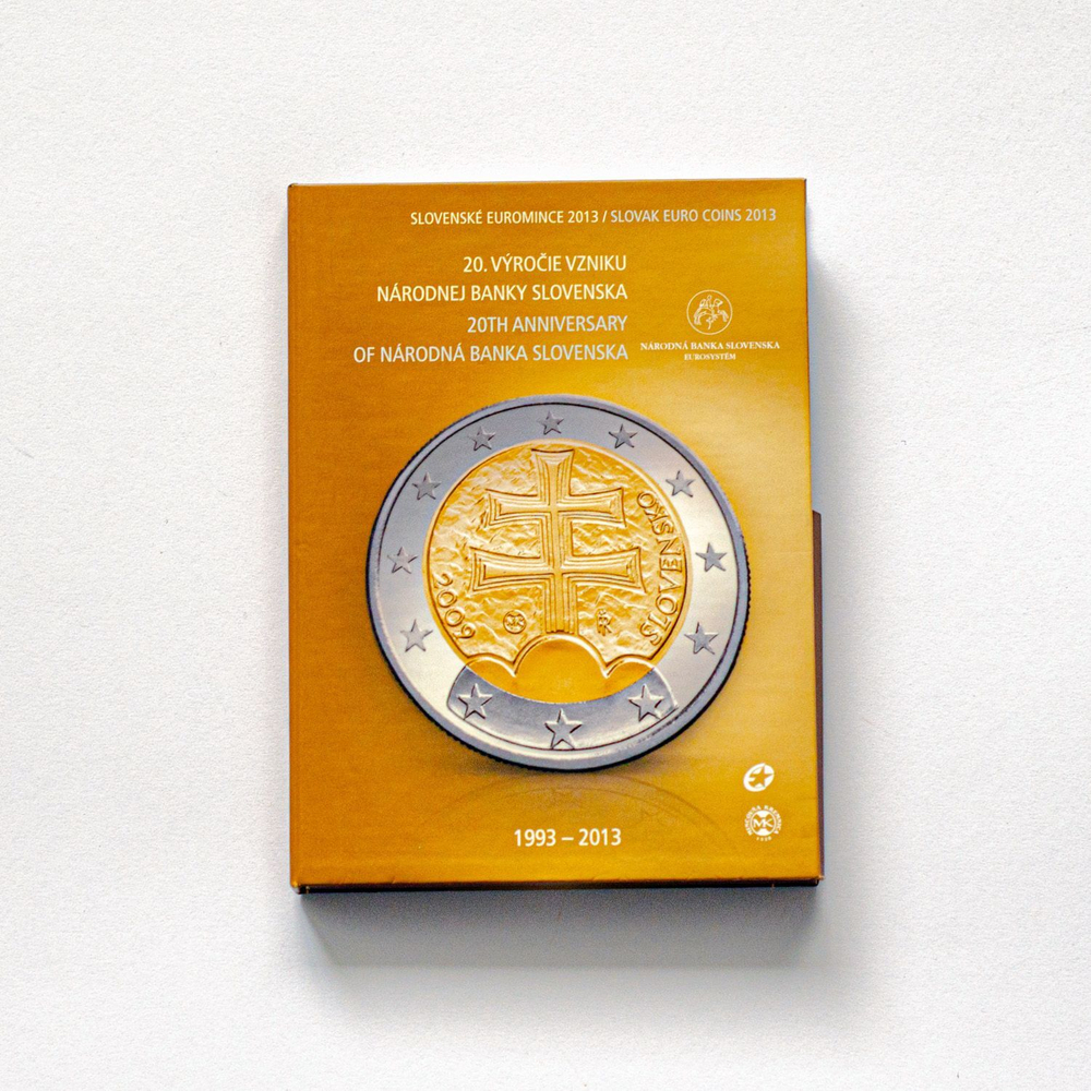 Slovakia 2013 Year Set – 20th Anniversary of Národná banka Slovenska (1993–2013)