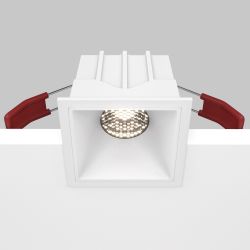 Модульный встраиваемый светодиодный светильник Maytoni Alfa LED DL043-01-10W4K-SQ-W