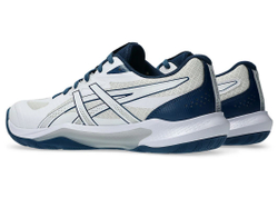 Мужские кроссовки для бадминтона/сквоша Asics Gel-Tactic 13 - white/mako blue